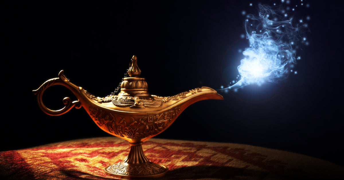 Genie In A Bottle - Aladdin's Lamp