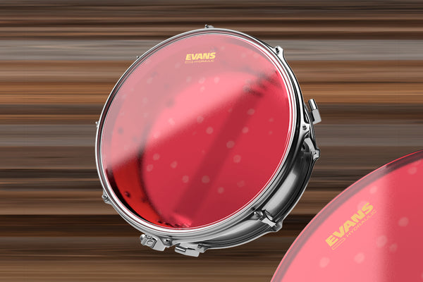 red snare drum head