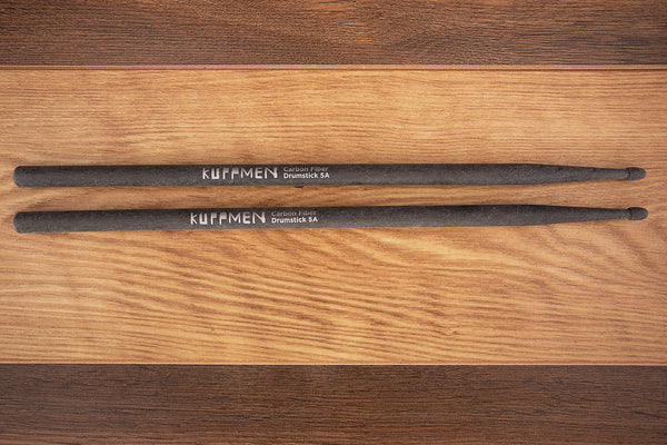 pair Kuppmen 5A Carbon Fiber Rebound Control Drum Sticks 
