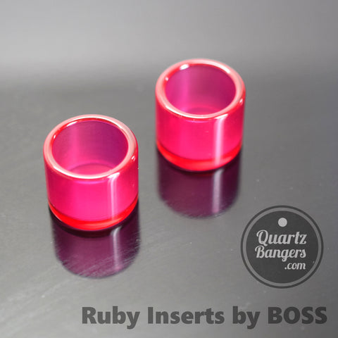 RUBY DISHES INSERTS FOR QUARTZ BANGERS 19MM
