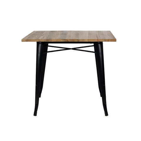 Mesa de Comedor Tolix Réplica - Natural para 4-Spaacio-Tienda-Diseño-Mexicano-envío-gratis-mexico
