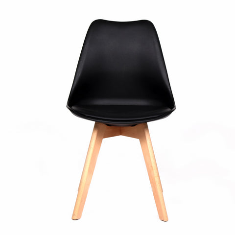 Silla Eames Acojinada - Negro-Spaacio-Tienda-Diseño-Mexicano-envío-gratis-mexico