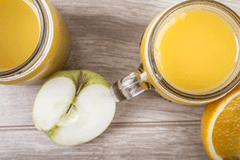 Apple, Lemon and Ginger Green Tea Smoothie