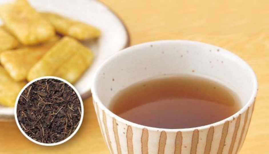 Hojicha tea is made from roasted tea twig