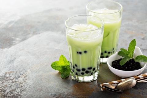 Green Boba Tea