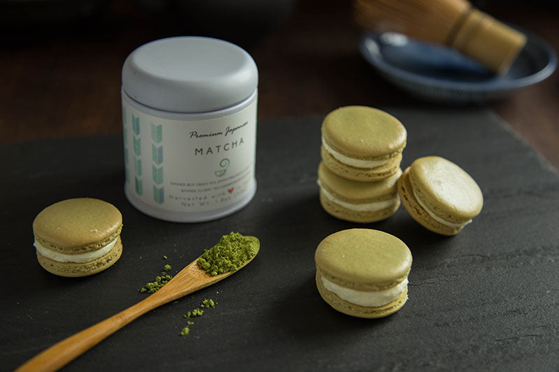 Premium Matcha Macarons