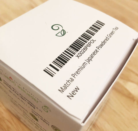 Matcha Box Barcode for Amazon