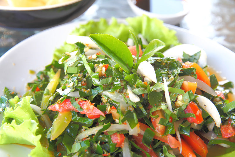 green tea salad