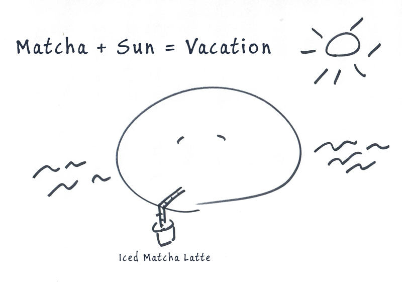 Matcha and Sun is Vacation