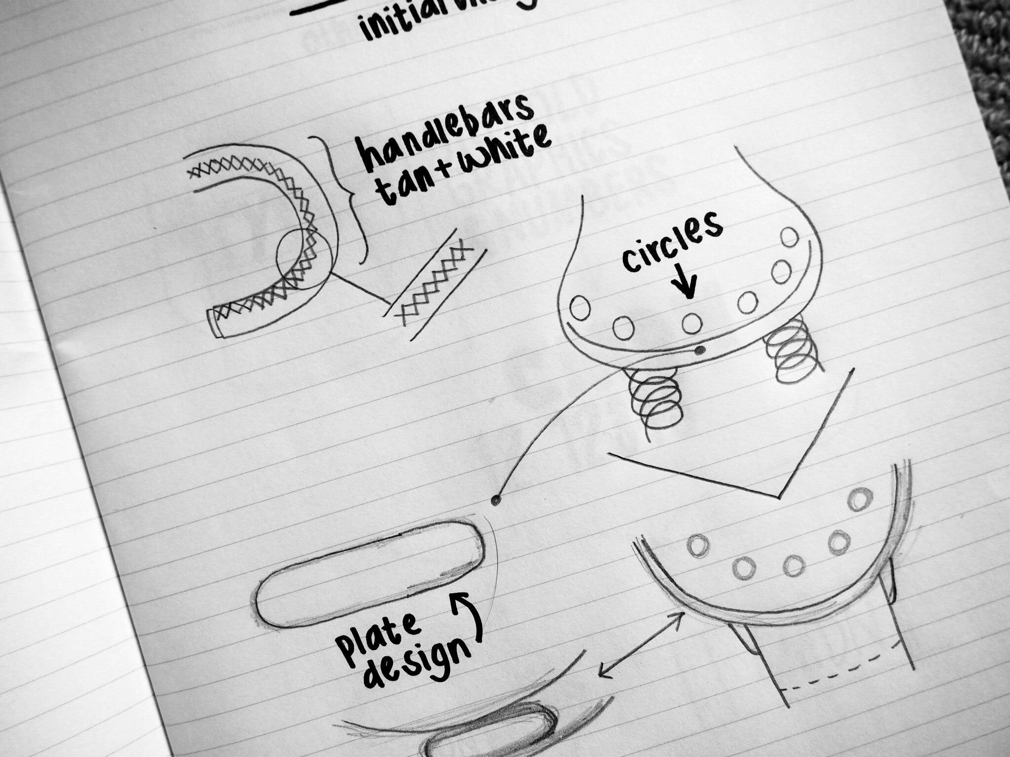 Sketch of the No.88 Camden x KPP watch design