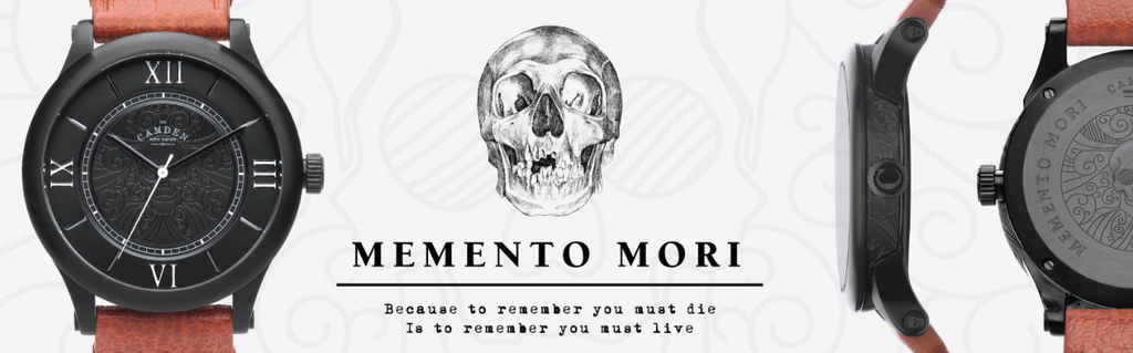 memento mori watch british skull