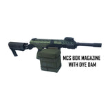 MCS Box Drive Magazine For DYE DAM Paintball Gun