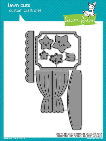 shadow box card theater add-on - shadow box card theater add-on - Lawn Fawn