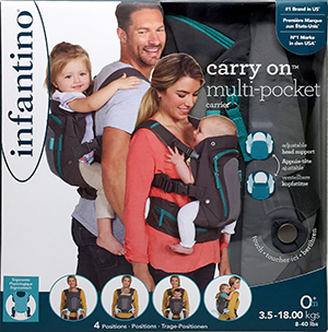 infantino multi pocket carrier