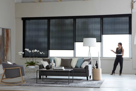 Voom window fashions roller shades residential
