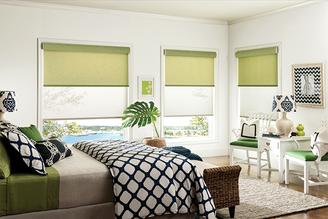 Voom window fashions roller shades residential