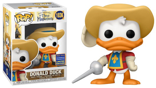 donald duck three musketeers funko