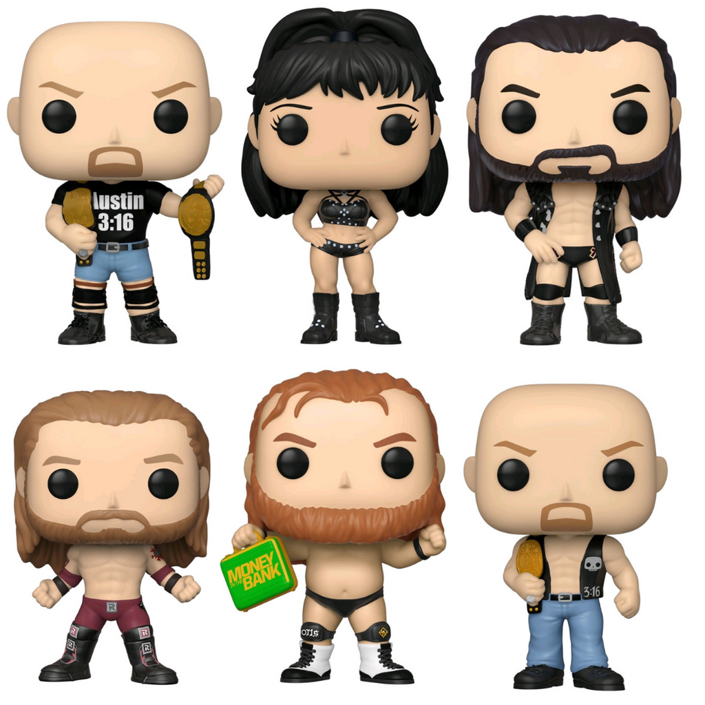 new wwe pop vinyls