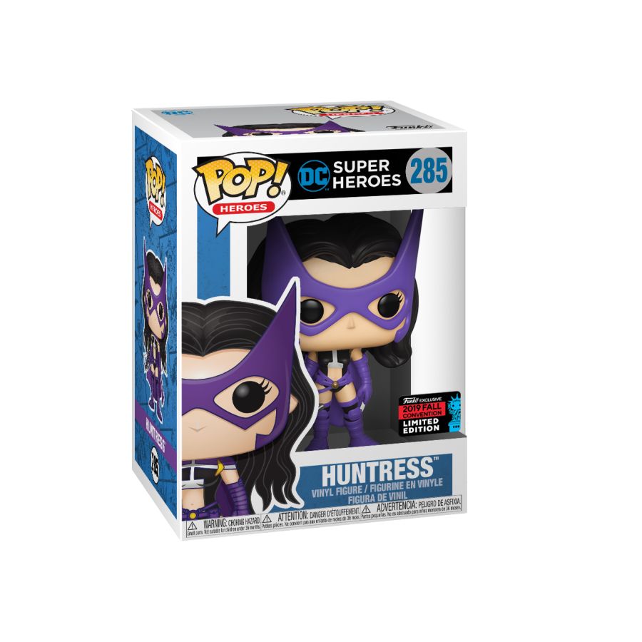 Dc Huntress Nycc 19 Exclusive Pop Vinyl Ozzie Collectables