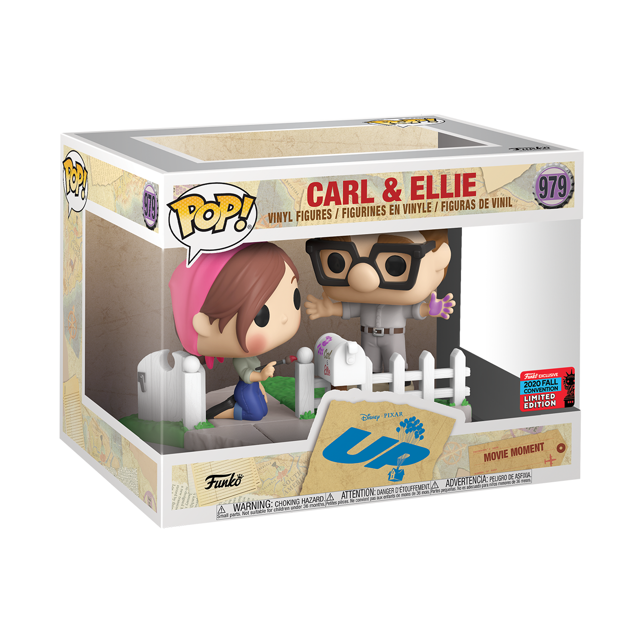 funko pop carl y ellie nycc 2020