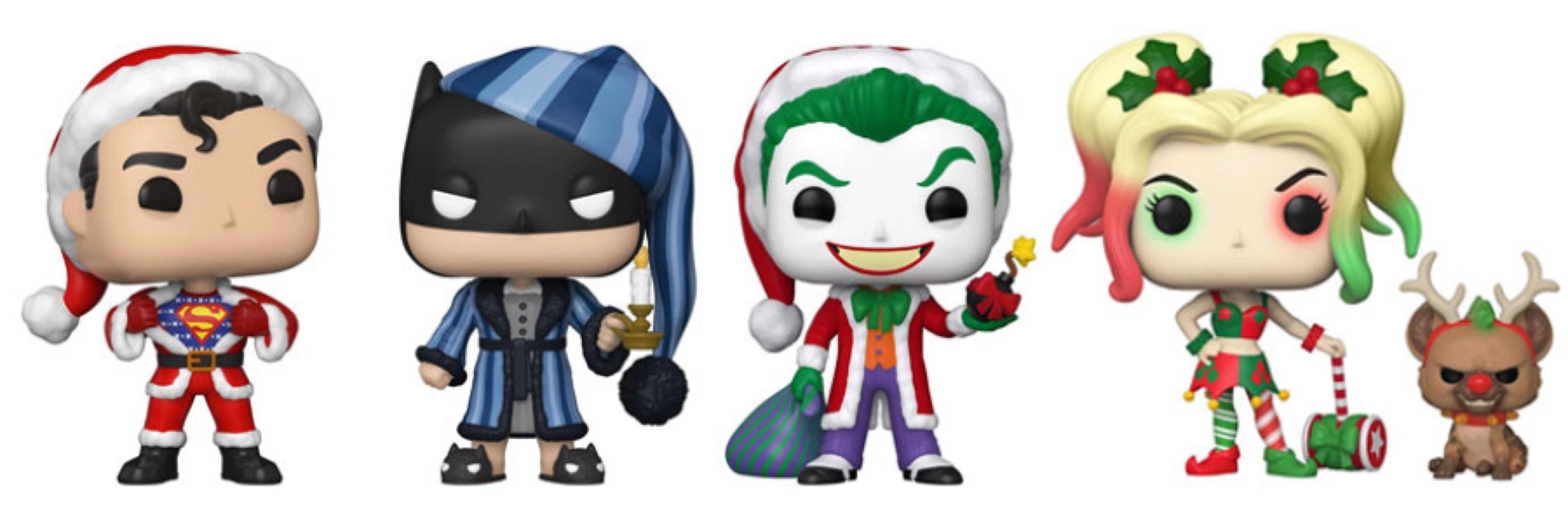 dc funko pop christmas