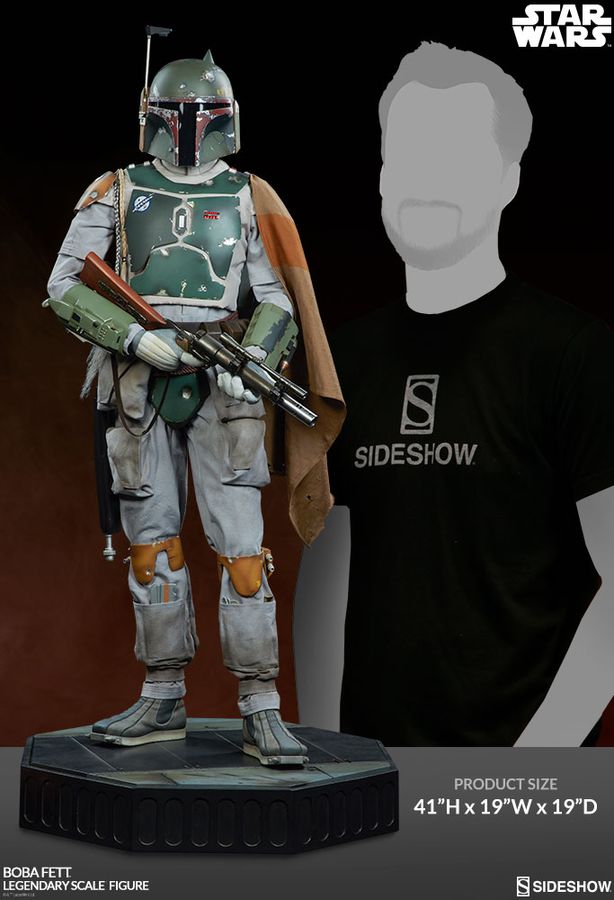 boba fett statue