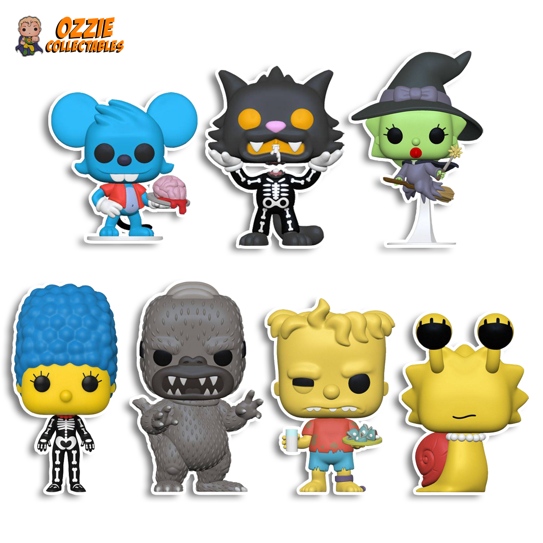 Details about   The Simpsons Pop-Out People Classic/ Treehouse Of Horror Collector's Set New 