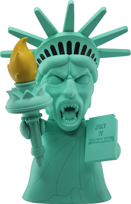 Doctor Who Titans Statue Liberty Weeping Angel 8-Inch Vinyl NEW! 