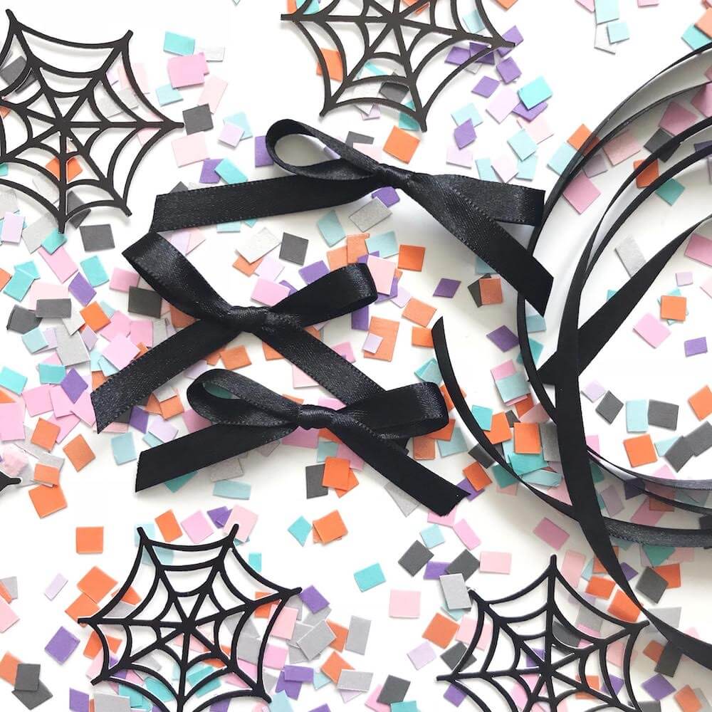 Jackie-O'-Lantern Cardstock Paper Halloween Pumpkin Banner Ribbons