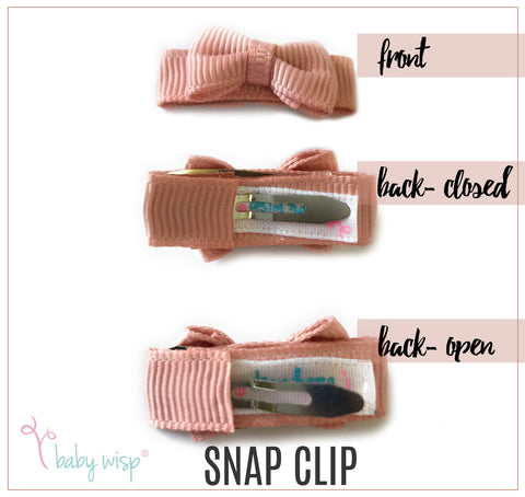 snap clips for toddler girls