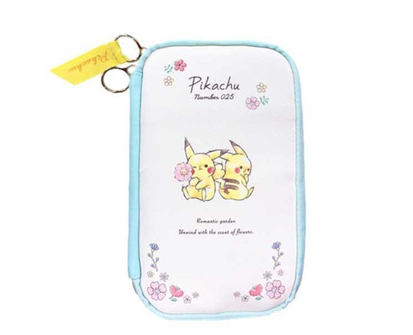 Pikachu Number 025 Flat Flower Pencil Case Sugoi Mart Sugoi Mart