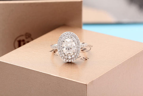 oval diamond white gold ring zavandi