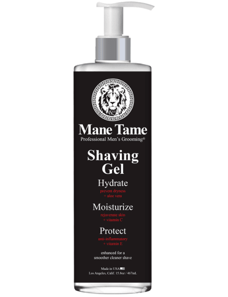 mane tame shaving gel