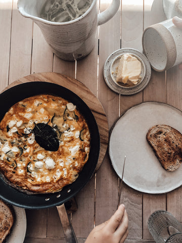 Zucchini and Potato Frittata 