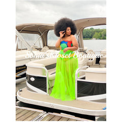 SZN SHEER COVERUP SKIRT
