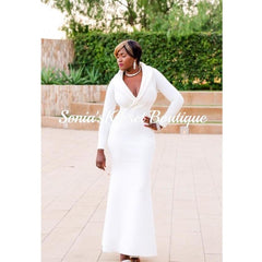 WINTER WHITE GOWN