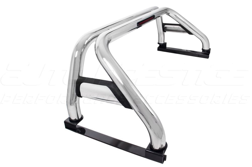Chrome M1 Tonneau Cover Roll bar for Ford Ranger PXI & PXII 2012+