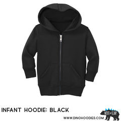 infant hoodie black
