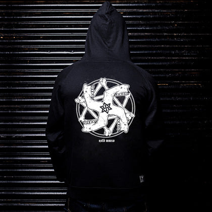 Swastika Hoodie Back