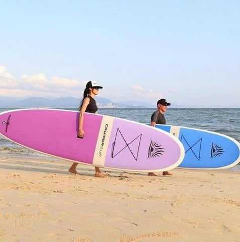 Cruiser SUP Fusion and Bliss stand up paddle boards
