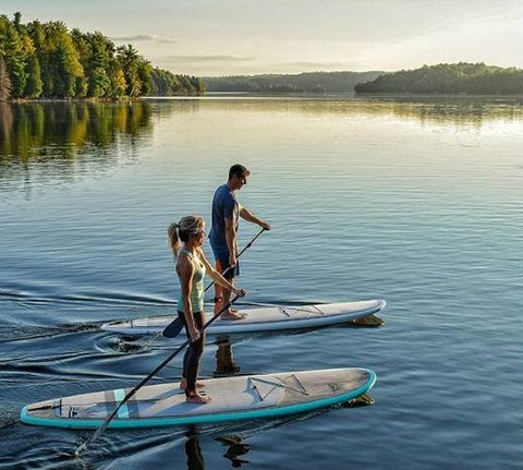 Stand up paddle boarding on Cruiser SUP stand up paddle boards