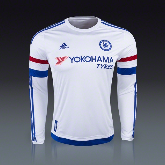 Adidas Chelsea LS Away Jersey Perfect Fit Soccer