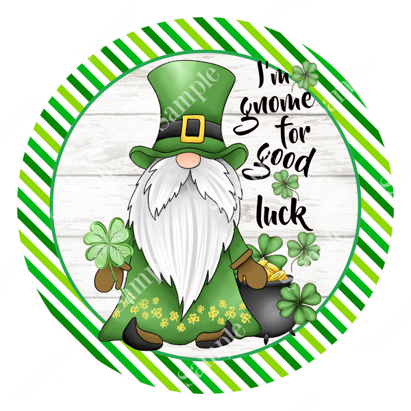 Personalized Saint Patrick's Day Gnome 
