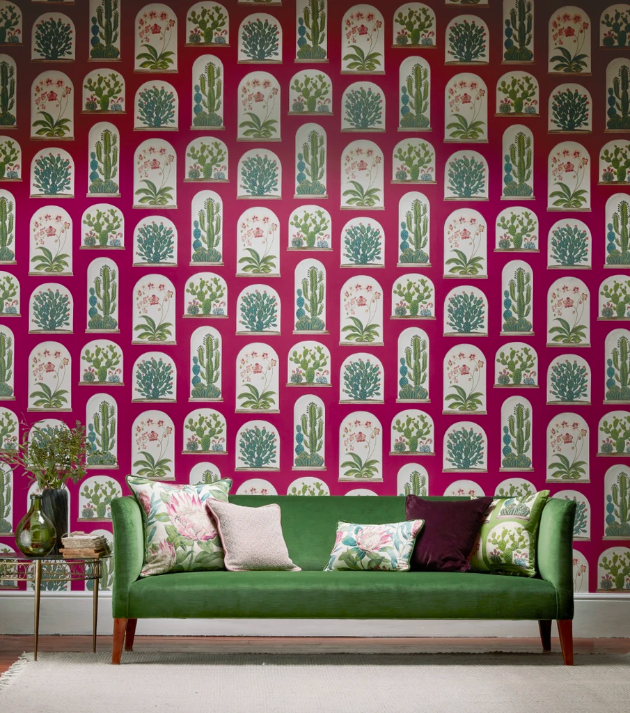 Botanical Tagged Plain Wallpaper Mister Smith Interiors