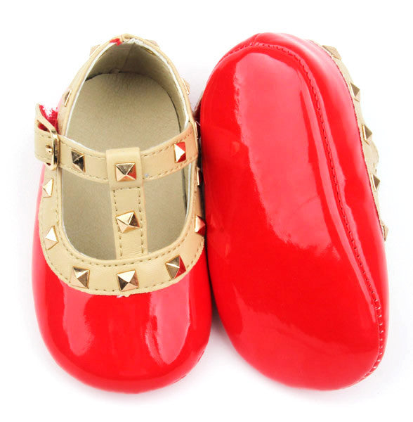 baby rockstud shoes