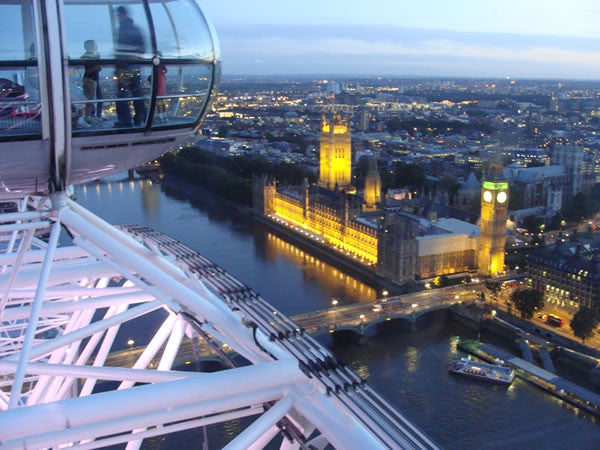 Beautiful View from The London Eye