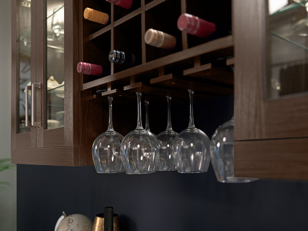 Home Bar 5 Piece Cabinet Set - 21"