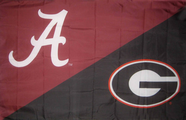Alabama & Georgia House Divided Flag