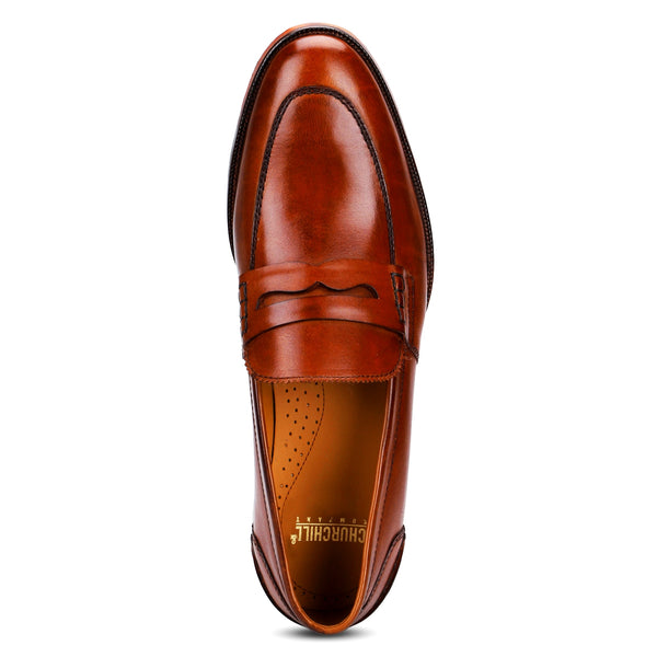Churchillshoes: Penny Loafer - Leather 