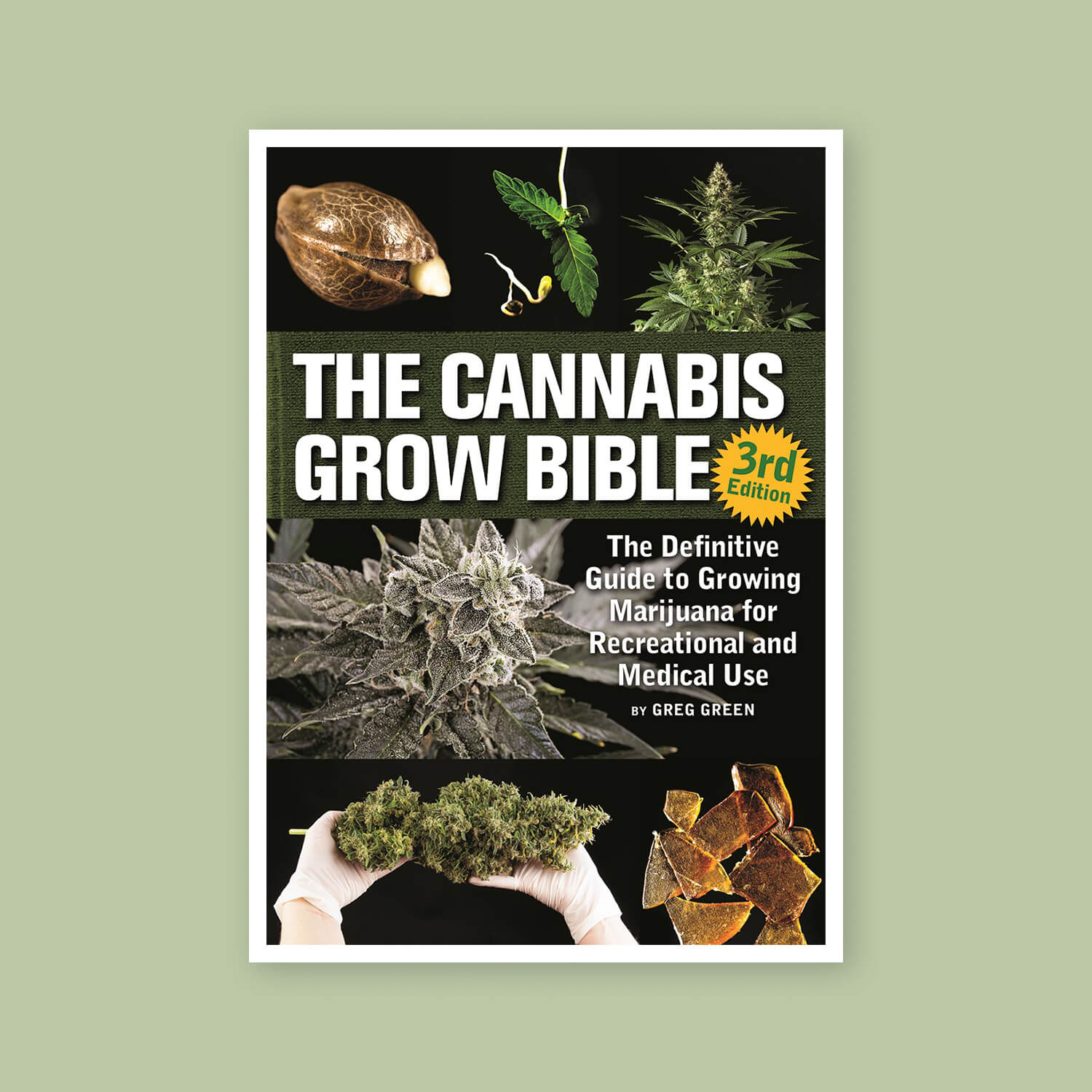 Cannabis Grow Bible - Goldleaf Bookshelf